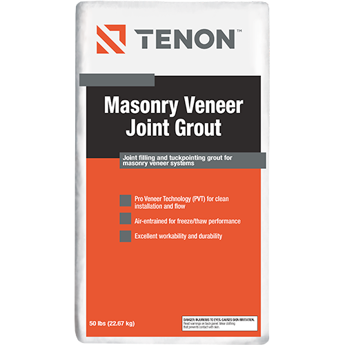 Tenon Masonry Veneer Joint Grout